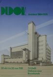 Wim Crouwel design # DUDOK # TH delft, 1981, mint--