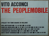 Vito Aconci , Stichting de Appel # THE PEOPLEMOBILE # 1971, nm