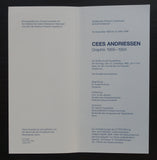 Stadtisches Museum Leverkusen # CEES ANDRIESSEN # 1995, nm++