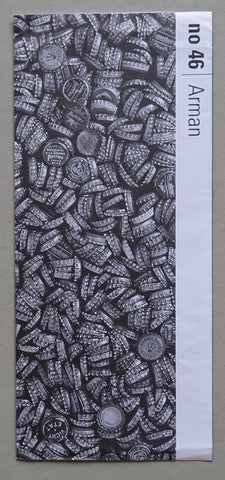 galerie Nationale Jeu de Paume # ARMAN # exhibition folder, 1998, nm+
