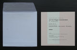 Phillips, Lemmen, Riki Mijling # ART ON PAPER # invitation, 2023, mint