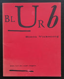 Simon Vinkenoog, Corneille ao # BLURB, een tot en met negen # 1961, vg