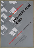 Wim Crouwel, Kroller Muller # INTERNATIONAAL CIAM # poster, 1983, nm