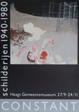 Haags Gemeentemuseum # CONSTANT # 1980, poster, nm++