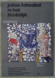 Stedelijk Museum, Wim Crouwel # JULIAN SCHNABEL # poster, signed!, 1982, A--