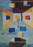 van Abbemuseum # RENE DANIELS # A0 Poster, 1998, Mint