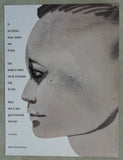 Marlene Dumas # IK WIL ALLEEN MAAR WETEN....# poster, 1994, nm+