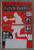 Studio Dumbar # DUTCH DESIGN # complete set opf 2 posters,  ca. 1980, nm