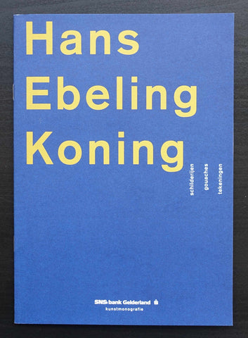 SNS Bank Gelderland # HANS EBELING KONING # 1994, mint