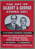 Museum Athina / Athene # GILBERT & GEORGE # 2001, poster, mint-