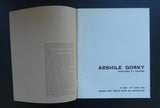 Palais des Beaux Arts # ARSHILE GORKY # 1965, nm