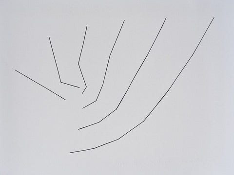 Anthony Hill # COMPOSITION # screen print, signed/numb. , 1991. Mint-