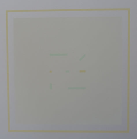 Antonio Calderara # TEMPO SPAZIO LUCE # original serigraphie, sign/numb. 1975,mint