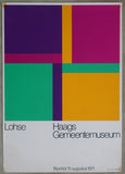 Haags Gemeentemuseum # RICHARD PAUL LOHSE # Hoffmann, original silkscreen, 1971, C+