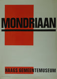Paul Schuitema, Haags Gemeentemuseum # MONDRIAAN # 1972,A0 , large,  poster, B++