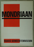 Paul Schuitema, Haags Gemeentemuseum # MONDRIAAN # 1972,A0 , large,  poster, B++