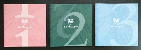 de Musageet # SET vol. 1,2 & 3 # 2009, mint