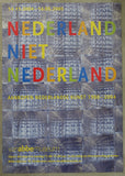 van Abbemuseum # NEDERLAND niet NEDERLAND # poster, 2004, mint