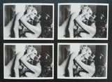 Helmut Newton / Fotofolio # SET of 4 postcards, all TWO MODELS # 1982, mint