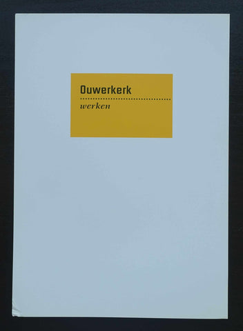 CBK Rotterdam # OUWERKERK # 1990, invitation, nm+