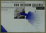 Kultureel Sentrum Tilburg # van REEKUM GALERIJ te gastv # ca. 1980, B
