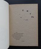 Willem Sandberg # HOMO SOCIALIS , Experimenta Typografica 4 # Signed, 1981, nm++