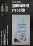 Stedelijk Museum, Wim Crouwel design # SUSAN ROTHENBERG #A0, poster, signed, 1982, mint-