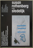 Stedelijk Museum, Wim Crouwel design # SUSAN ROTHENBERG #A0, poster, signed, 1982, mint-