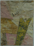 Acryl and collage on paper # THEODORA PLAS # 1984, mint