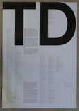 Total design # OVERVIEW POSTER # Wim Verboven, mint-