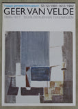Haags Gemeentemuseum # GEER VAN VELDE # poster, 1981, nm