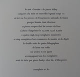 Bram van Velde / Pierre Hébey # LE MOT BUVETTE # no. 80, 1975, incl. 8 orig lithographs, mint-