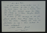 Gerard Verdijk # AQUARELLE # ca. 2000, handwritten card, mint