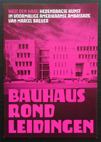WEST , MARCEL BREUER # BAUHAUS RONDLEIDINGEN # 2020, card, mint-