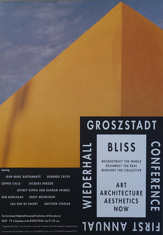 Wiederhall conferendce , KOOLHAAS ao # BLISS # mint