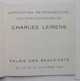 Charles Leirens #RETROSPECTIVE # 1964, nm