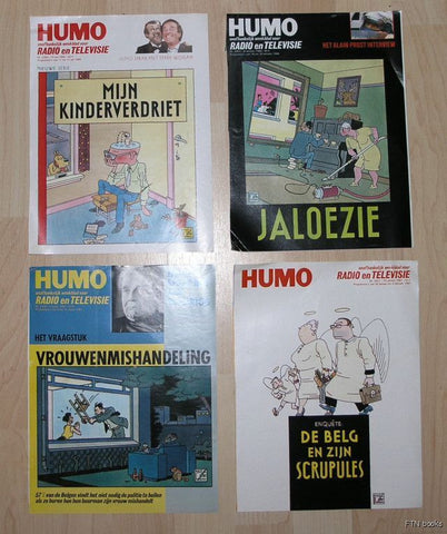 Joost Swarte # 4 HUMO COVERS,80/90's # NM+