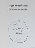 Erhard Klein # JURGEN PARTENHEIMER  # signed copy, 1988, near Mint+++