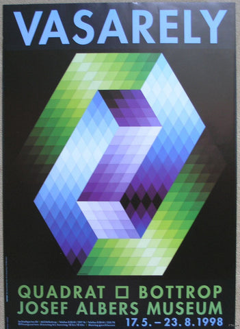 Josef Albers Museum, Quadrat Bottrop#Victor VASARELY # 1998, mint-