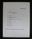 Sandberg # MUSEUMJOURNAAL SPECIAL BENNER COVER# 1961, nm