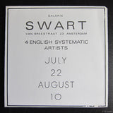 Steele, Hughes, Dilworth, Addison # 4 ENGLISH SYSTEMATIC ARTISTS# 1973, nm