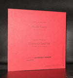 Galerie Barbara Farber # DEATH POEMS#ed. of 250 copies, artist book, SIGNED,mint