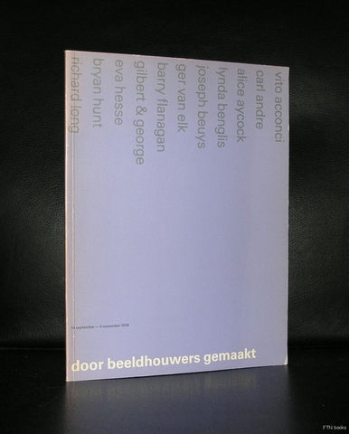 Carl Andre a.o.Stedelijk#DOOR BEELDHOUWERS#Crouwel,1978