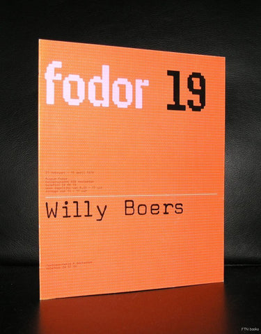 Stedelijk Museum # WILLY BOERS # Wim Crouwel # 1974, mint