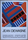 Quadrat Bottrop, Albers Museum # Jean DEWASNE # 1991,orig.silkscreen, mint