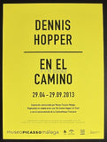 Museo Picasso Malaga # DENNIS HOPPER en el Camino # invitation card plus folder