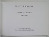 Arnulf Rainer # AMERICA! AMERICA! # 1990, nm
