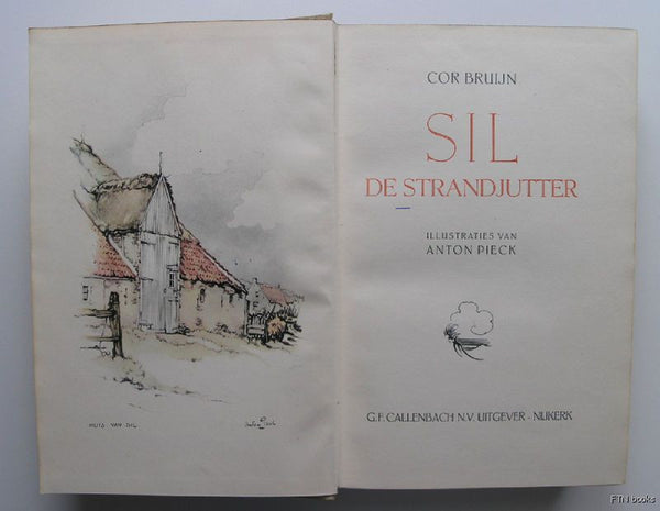 Anton Pieck, Bruijn# SIL de STRANDJUTTER# 1954, vg++ – ftn books