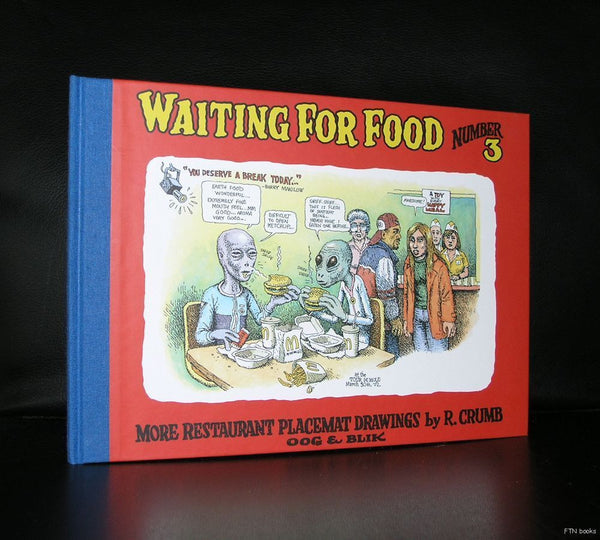 ［3冊セット］R. CRUMB クラム 『 Waiting For Food 』 3冊セット］R. CRUMB クラム 『 Waiting For Food 』 3冊セット