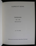 Spendahus Reutlingen # ALBRECHT GENIN , Holzdrucke # 1994, nm